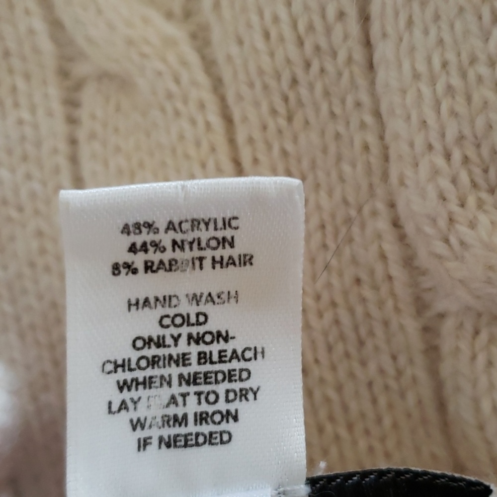LOFT AnnTaylor V Neck Acrylic/Nylon Blend Sweater - Picture 7 of 7